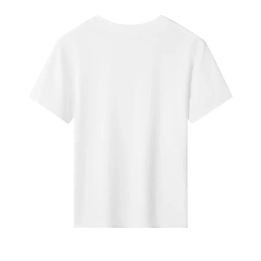 JD Letter Print Summer Cotton Kids Brand Sports Short Sleeve Kids Girls T-shirt Boy Fashion Sports short sleeve Children's Tops - Suncollections