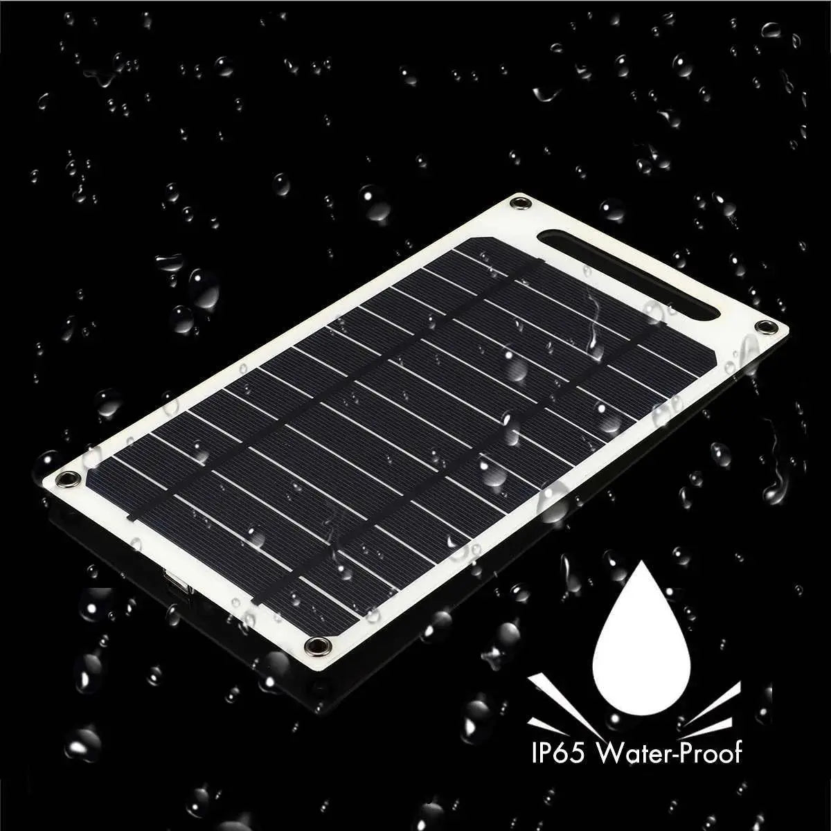 40W portable solar panel with USB interface design and 5V output solar power bank suitable for various outdoor activities - Suncollections