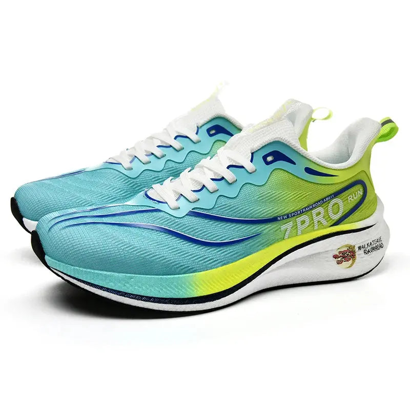 NEW Marathon Carbon plate Men Sports Running Shoes Breathable Lightweight Women's Comfortable Athletic Nonskid Sneakers Suncollections