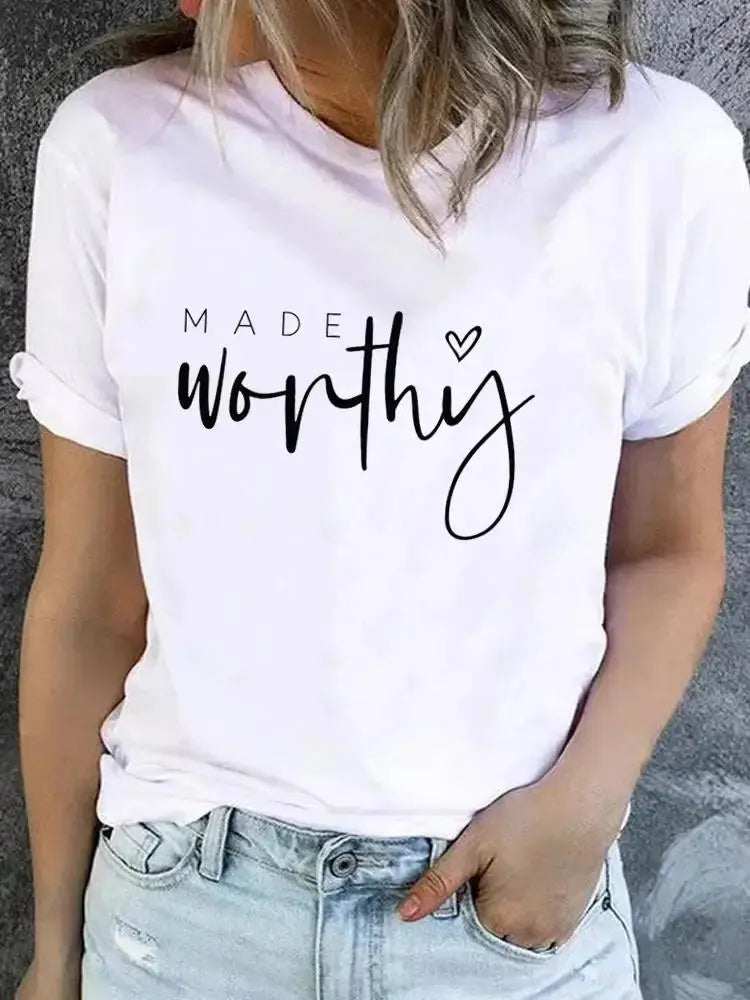 Clothes Women Butterfly Trend Lovely Cute Graphic Short Sleeve T-shirt Ladies - Suncollections