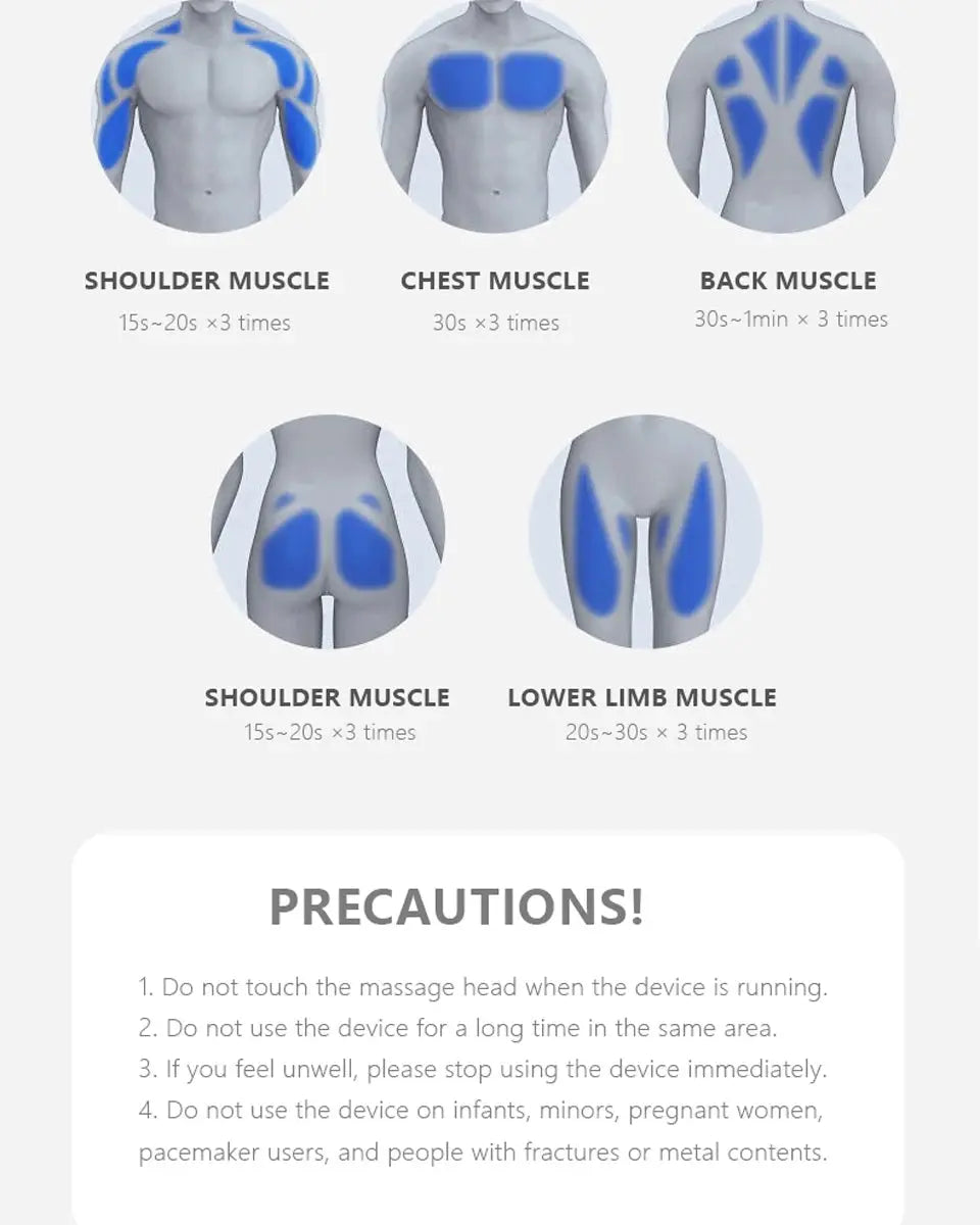 BOOSTER Pro 3 Deep Tissue Massage Gun - Suncollections