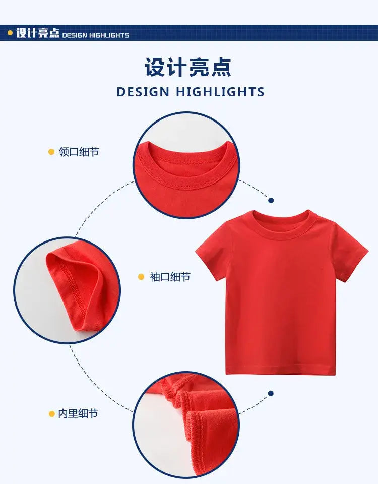 Pokemon Children Short Sleeve T-shirt Boys Girls Summer Casual Breathable Tops Cartoon Pikachu Numbers Print Pullover Kids Gifts - Suncollections