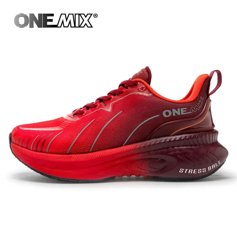 ONEMIX White Road Running Shoes for Men Air Cushion Outdoor Sport Shoes Male Trainers Summer Jogging Shoes Women Footwear Suncollections