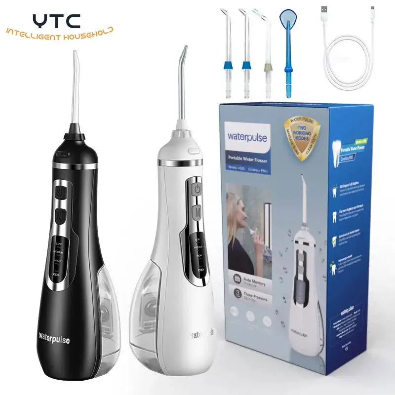Waterpulse V500 Portable Oral Irrigator Dental Water Jet Flosser - Suncollections