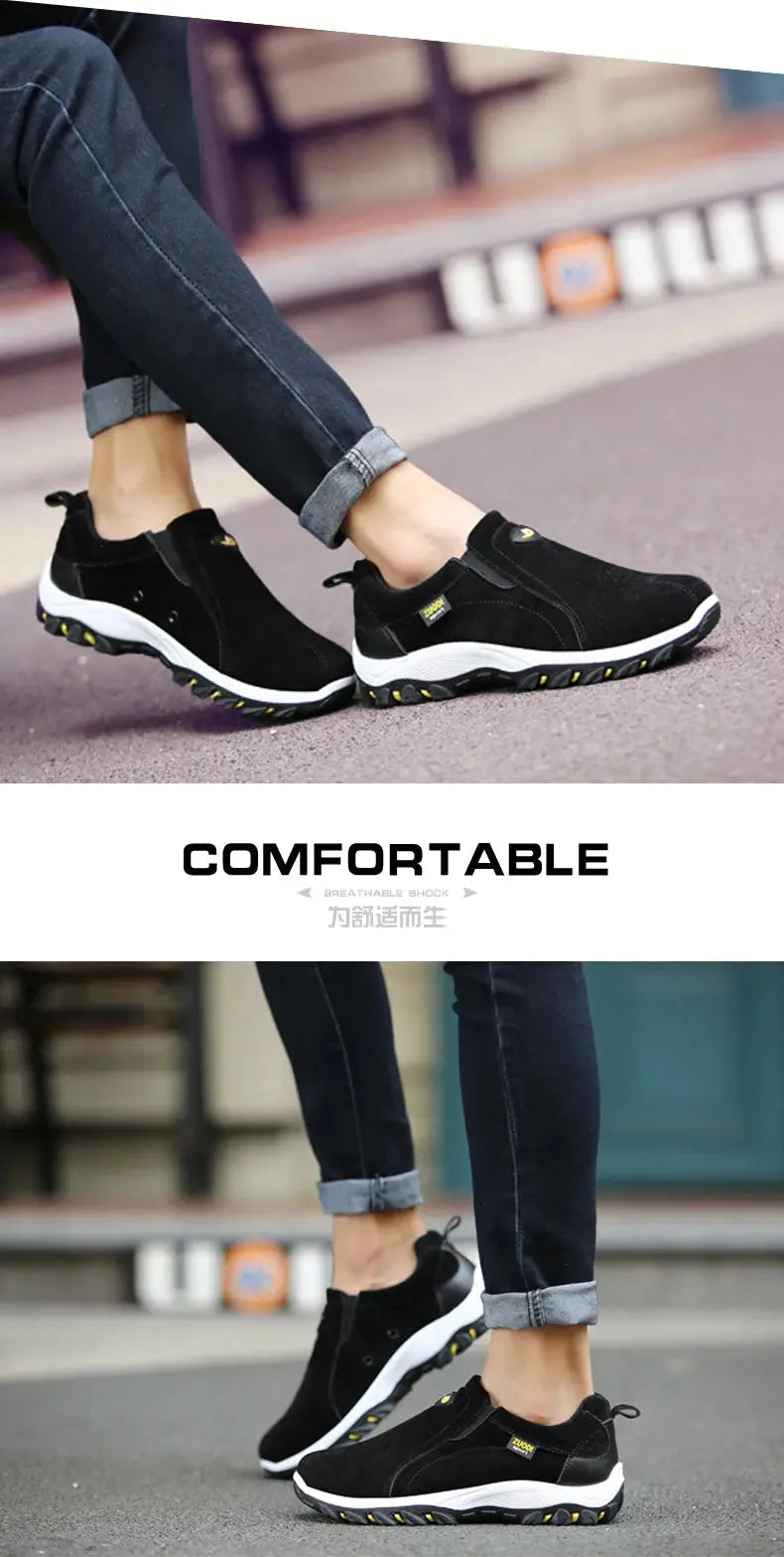 Men's Fashionable Casual Sports Shoes, Outdoor Walking and Hiking Shoes, Loafers, Comfortable Shoes, Lightweight, Plus Size38-50 Suncollections