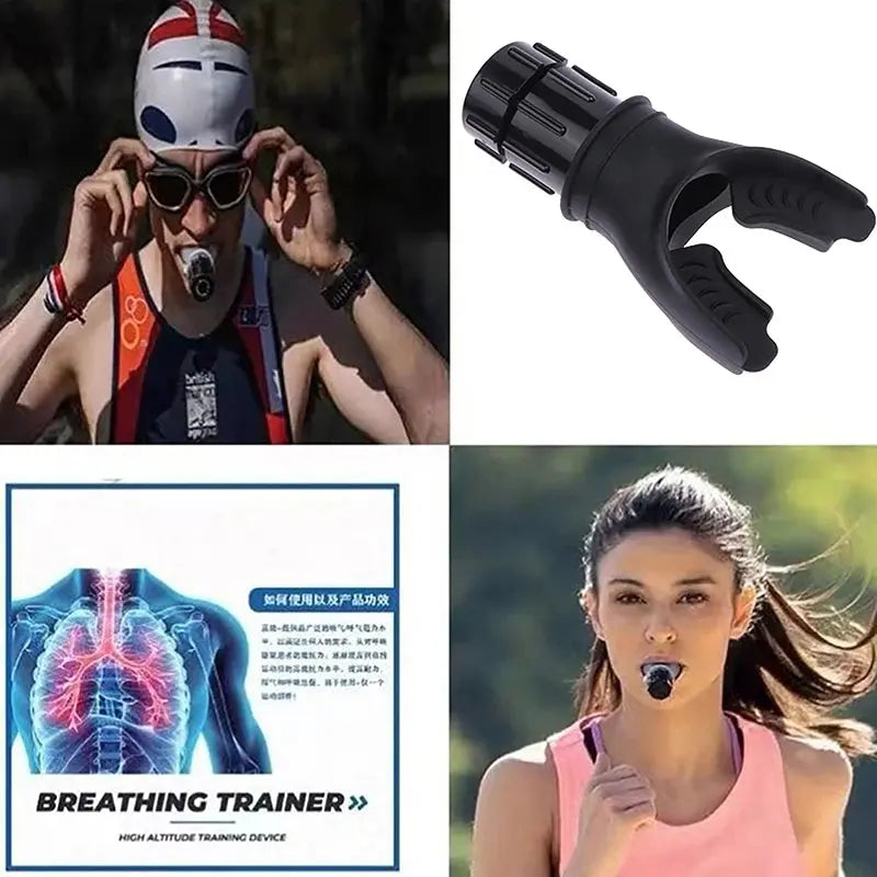 Breathing Trainer Lung Respirator Fitness Equipment - Suncollections