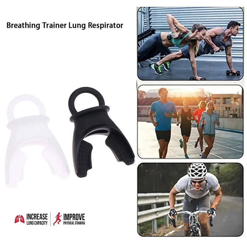 Breathing Trainer Lung Respirator Fitness Equipment - Suncollections