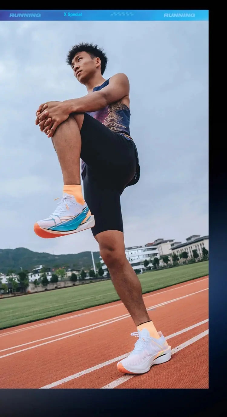 Xtep 160X 6.0 Running Shoes Professional Marathon PB Carbon Plate For Men 2024 Cushioning Shock Absorption Sneakers 976319110057 Suncollections