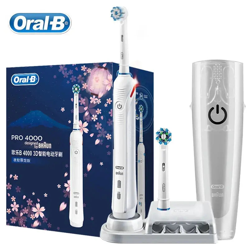 Oral B Electric Toothbrush Pro 4000 3D - Suncollections