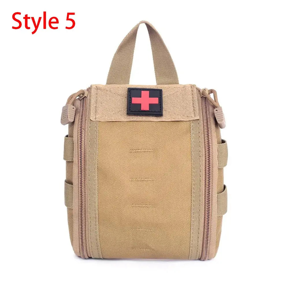 Ophidian IFAK EDC Bag Waist Belt Pack Hunting Vest Emergency Tools Pack Outdoor Medical First Aid Kit Camping Survival Pouch - Suncollections