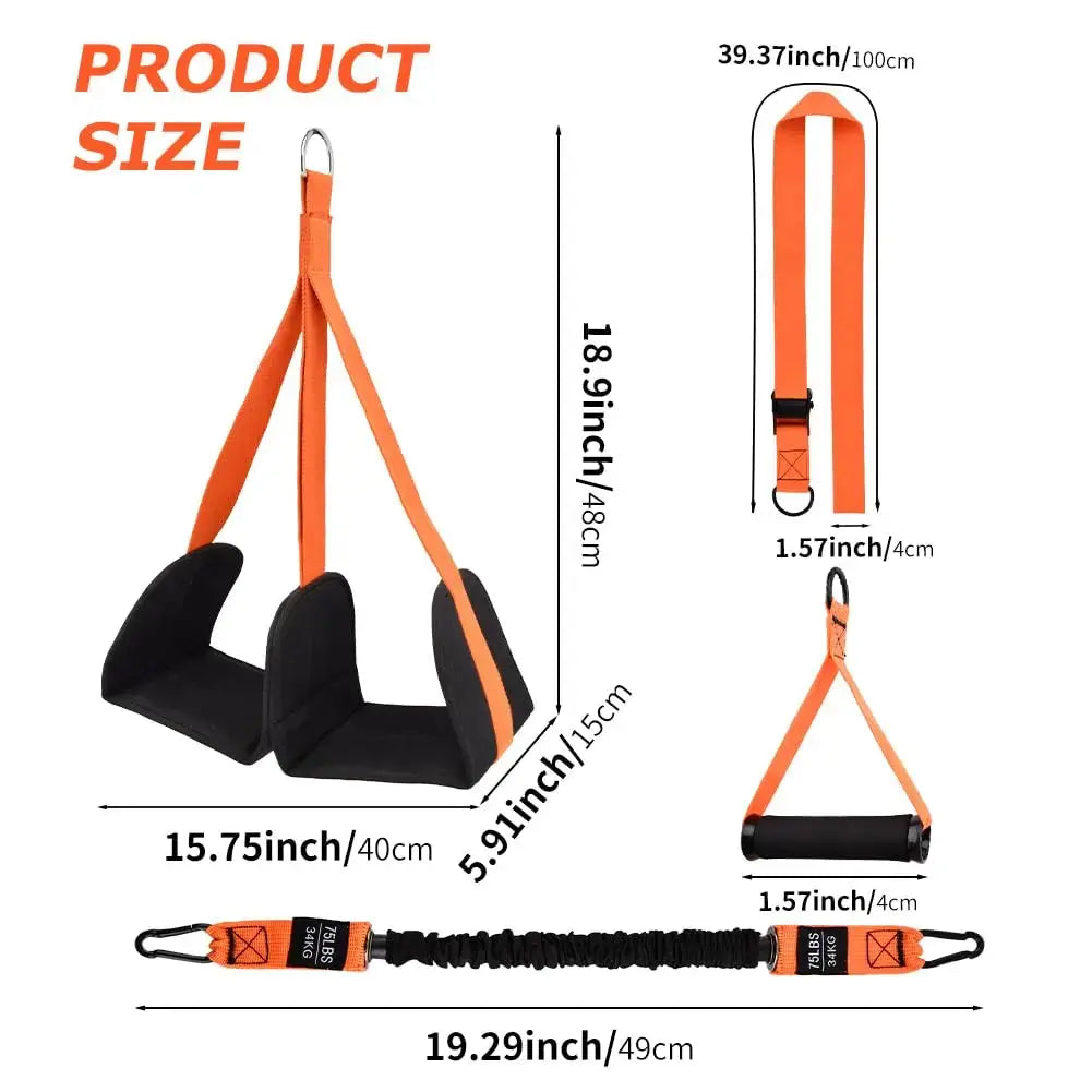 Pull Up Assistance Bands Set Resistance Strap for Pull-ups Assist - Suncollections