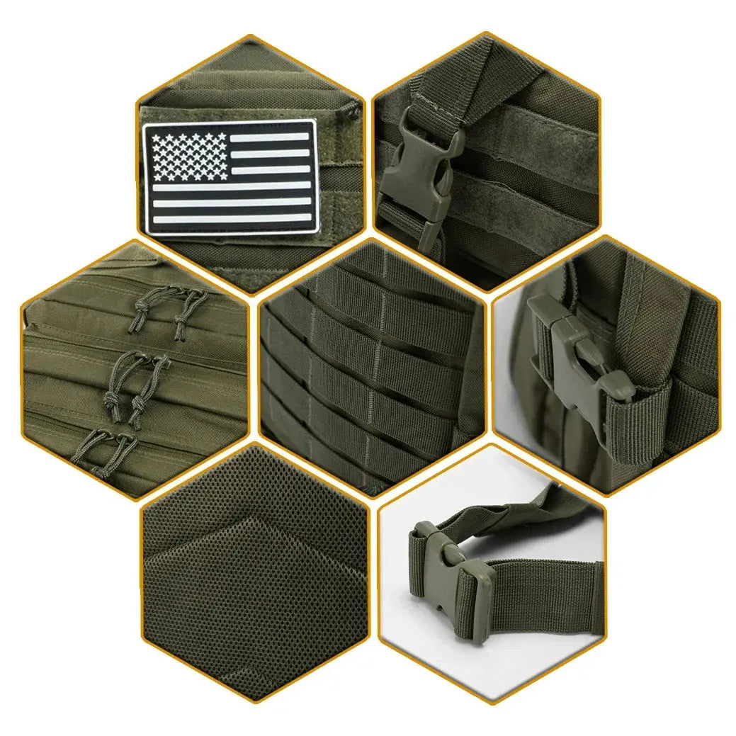 50L Man Tactical Backpacks Outdoor Traveling Bag - Suncollections