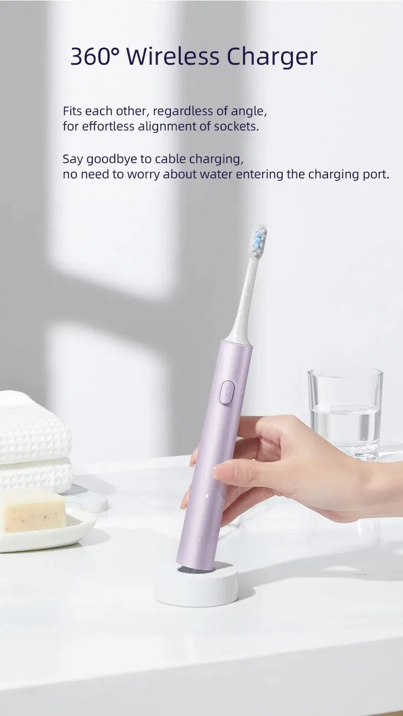Original XIAOMI MIJIA Sonic Electric Toothbrush Set T302 - Suncollections