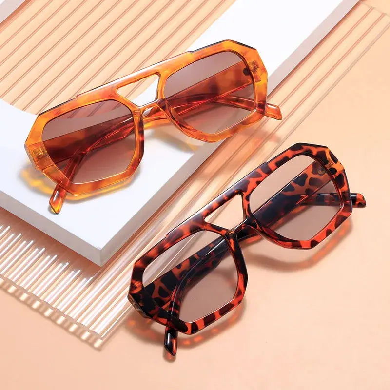 Vintage Square Sunglasses for Women/Men - Suncollections