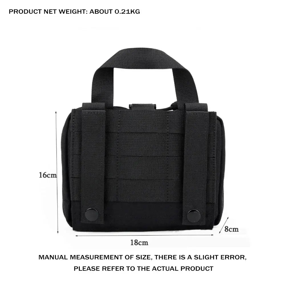 OPHIDIAN EMT Bag Tear-Off Molle Medical Kit IFAK Tear-Off First Aid Kit Travel Outdoor Hiking Emergency Survival Kit Equipment - Suncollections