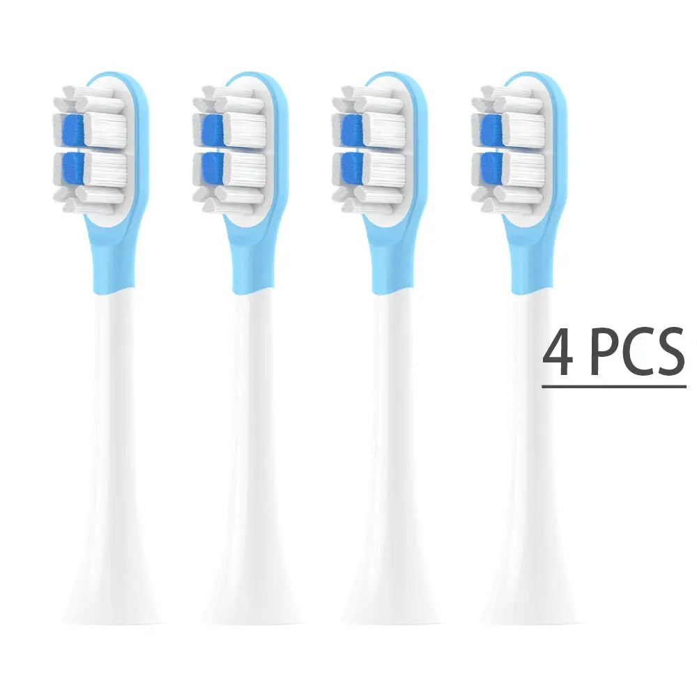 Replacement Toothbrush Heads for MIJIA T301/T302/T501 Sonic Electric Tooth Brush DuPont Bristle Nozzles With Vacuum Packaging - Suncollections