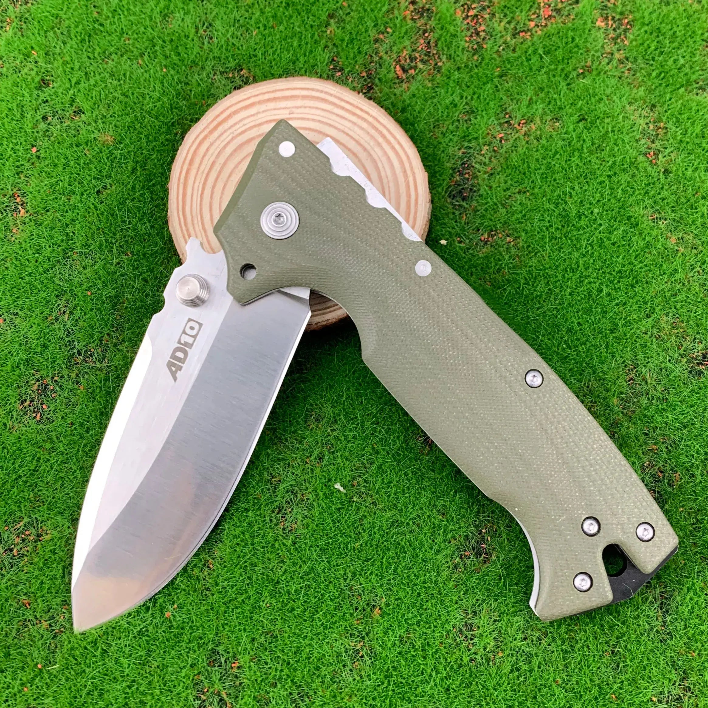 Cold AD10 Folding Knife S35VN steel Survival Tactical combat Outooor Knife EDC Hunting Portable self-defense Tools - Suncollections