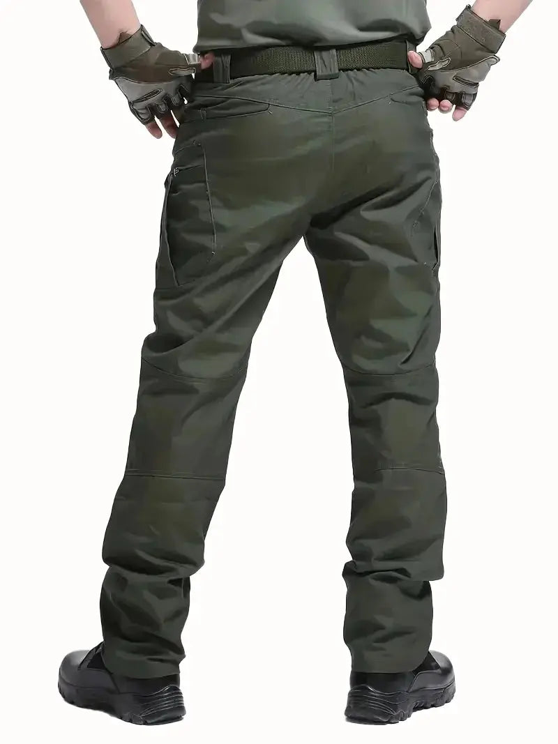 Men's Outdoor Multi Functional Tactical Pants, Multi Pocket Outdoor Hiking Sweatpants, Water-repellent, wear-resistant Suncollections