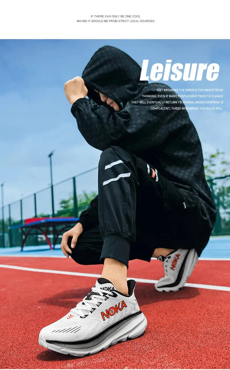 Marathon Carbon Plate Air Cushion Men Sports Running Shoes Breathable Lightweight Women's Comfortable Athletic Nonskid Sneakers Suncollections