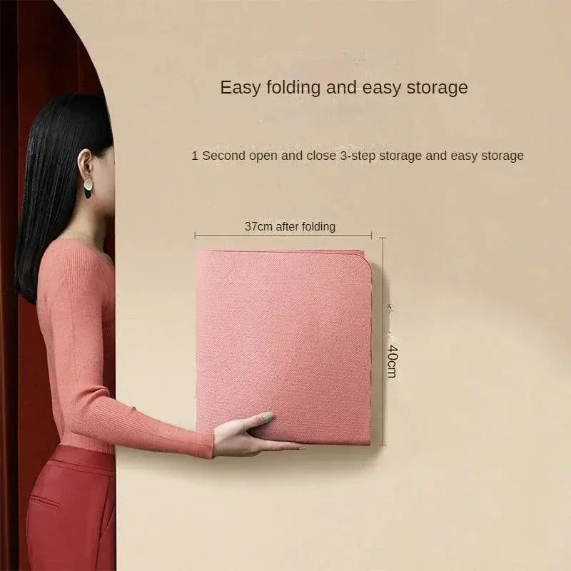 Foldable Yoga Mat Eco Friendly TPE Folding Travel Fitness Exercise Mat Double Sided Non-slip for Yoga - Suncollections