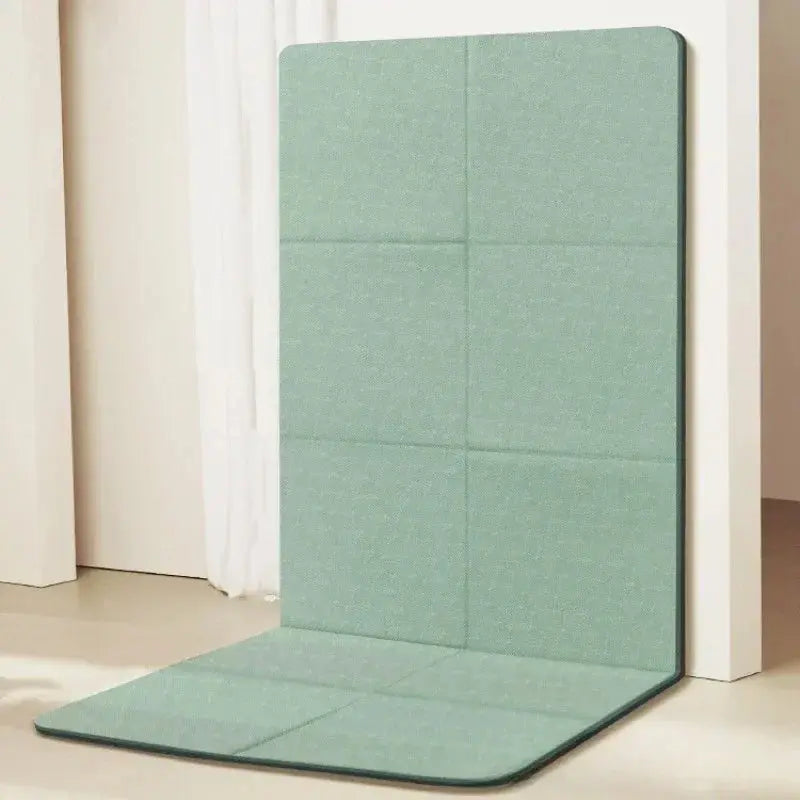 Foldable Yoga Mat Eco Friendly TPE Folding Travel Fitness Exercise Mat Double Sided Non-slip for Yoga - Suncollections