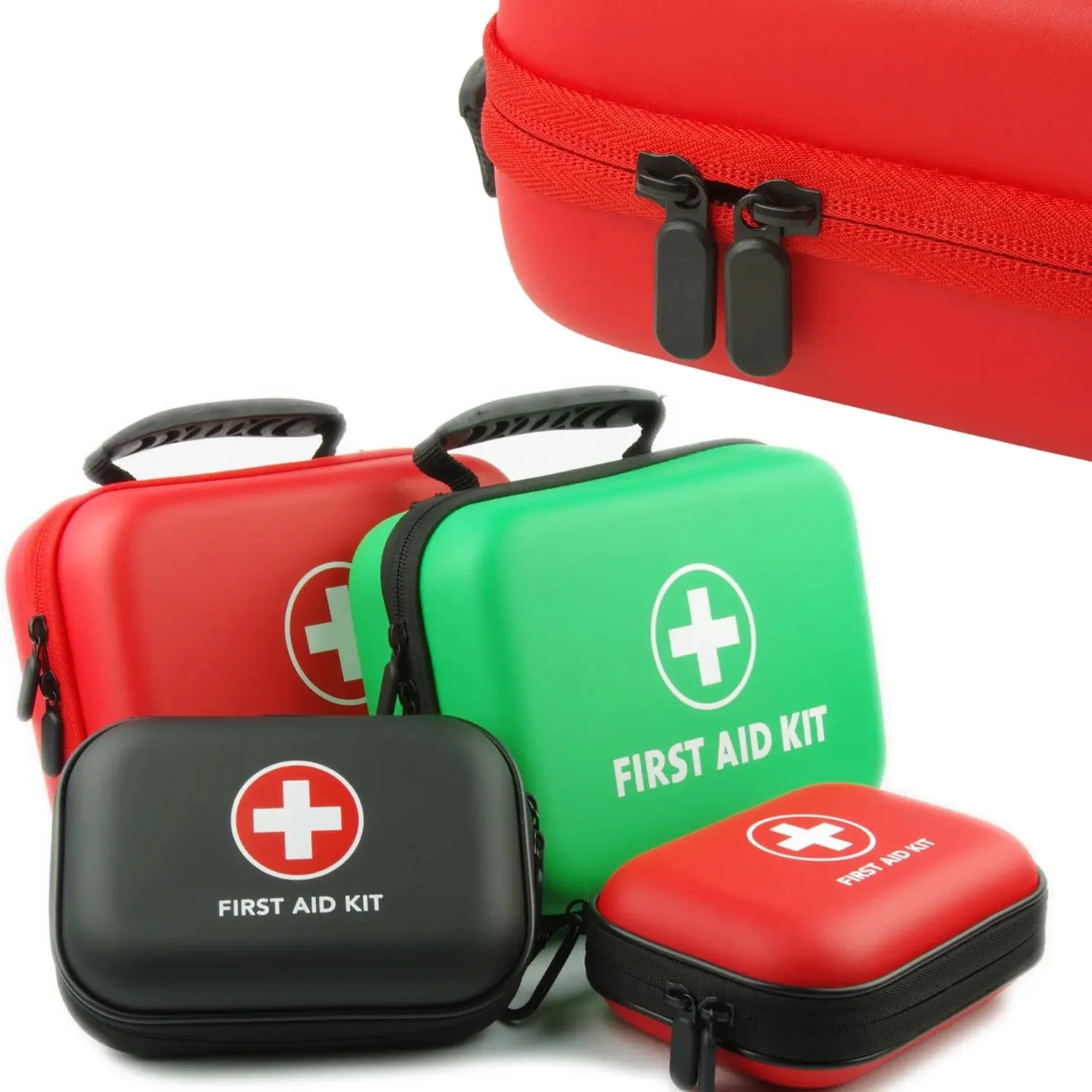 Waterproof PU First Aid Bag Empty for Outdoor Travel Car Home Emergency Survival Kit Household Camping Small Medical Box Travel - Suncollections