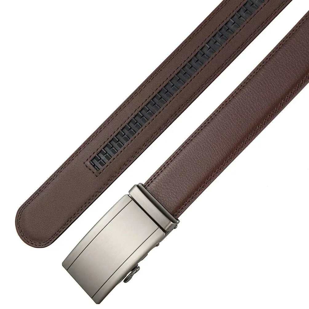 Famous Brand Belt Male Designer Automatic Buckle Genuine Leather - Suncollections