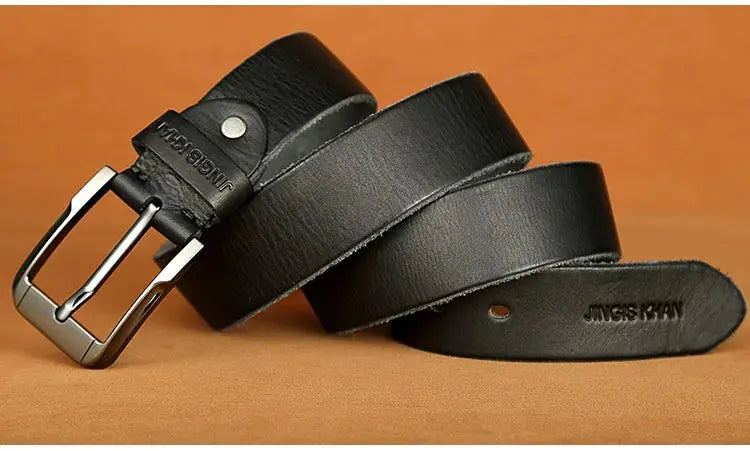 Belt men's genuine leather, genuine cowhide - Suncollections