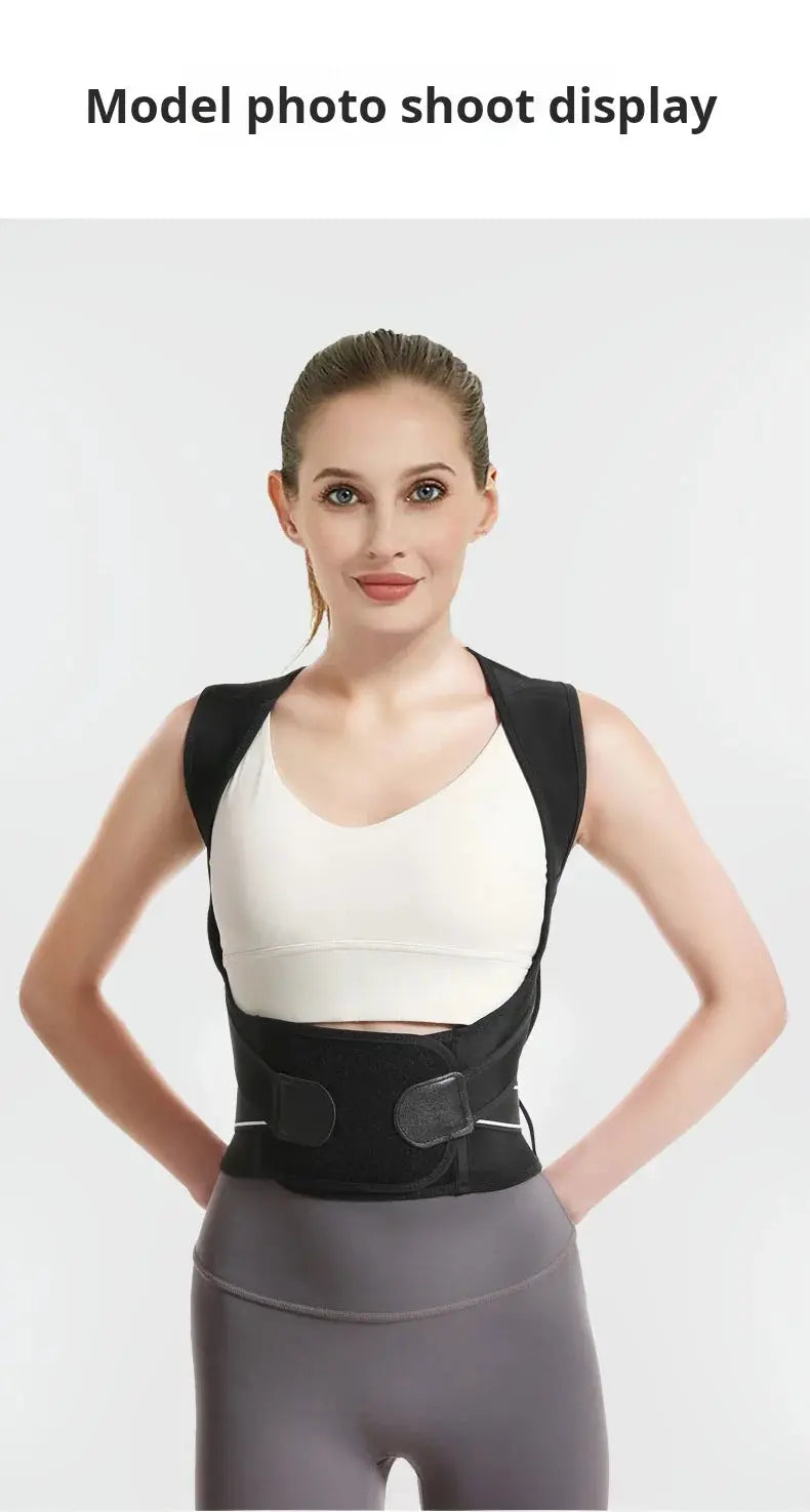 Shoulder and back posture correction with camel straps - Suncollections