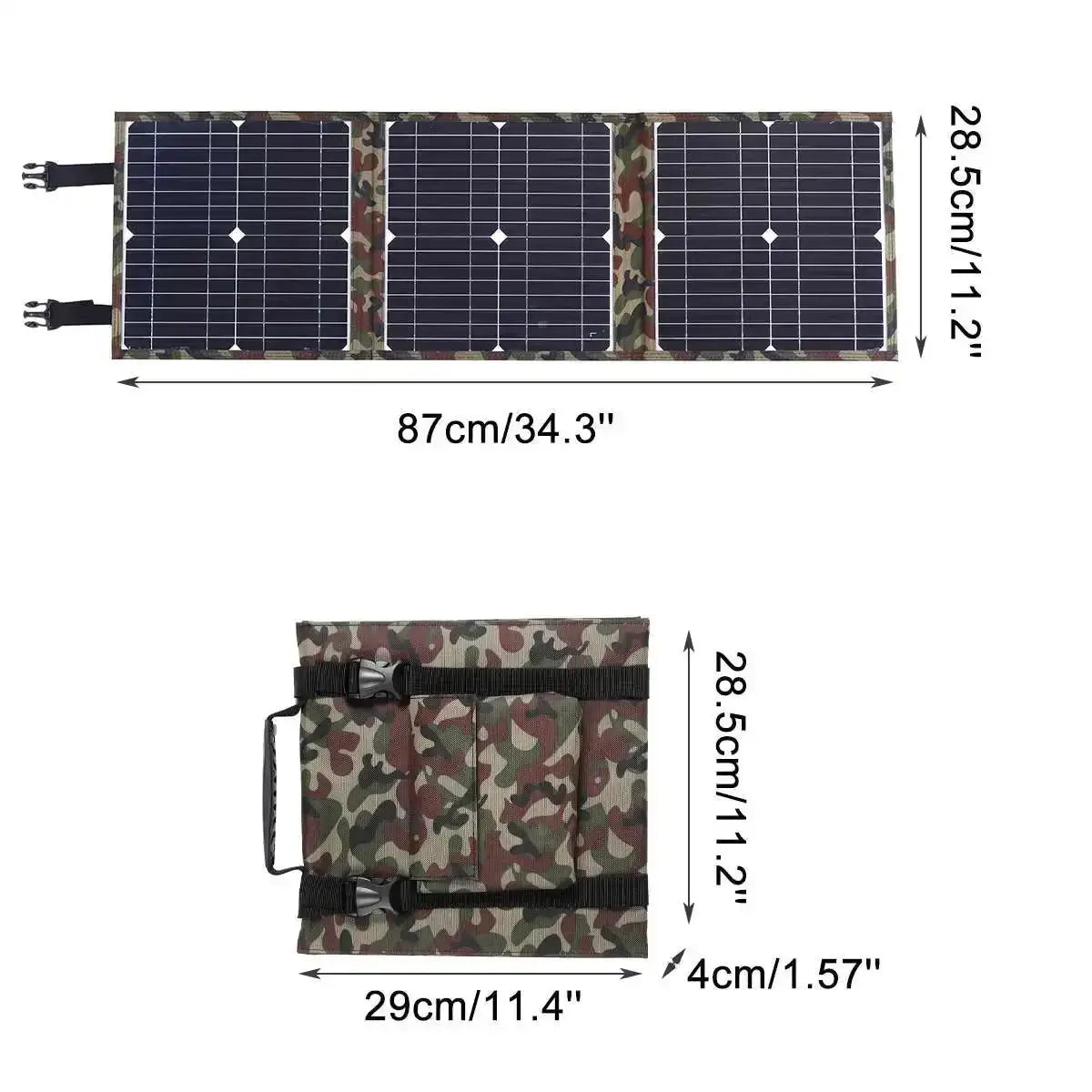 100- 800W Foldable Solar Panel Kit Complete Solar Power Station MPPT Portable Generator Charger 18V for Car Boat Caravan Camping - Suncollections