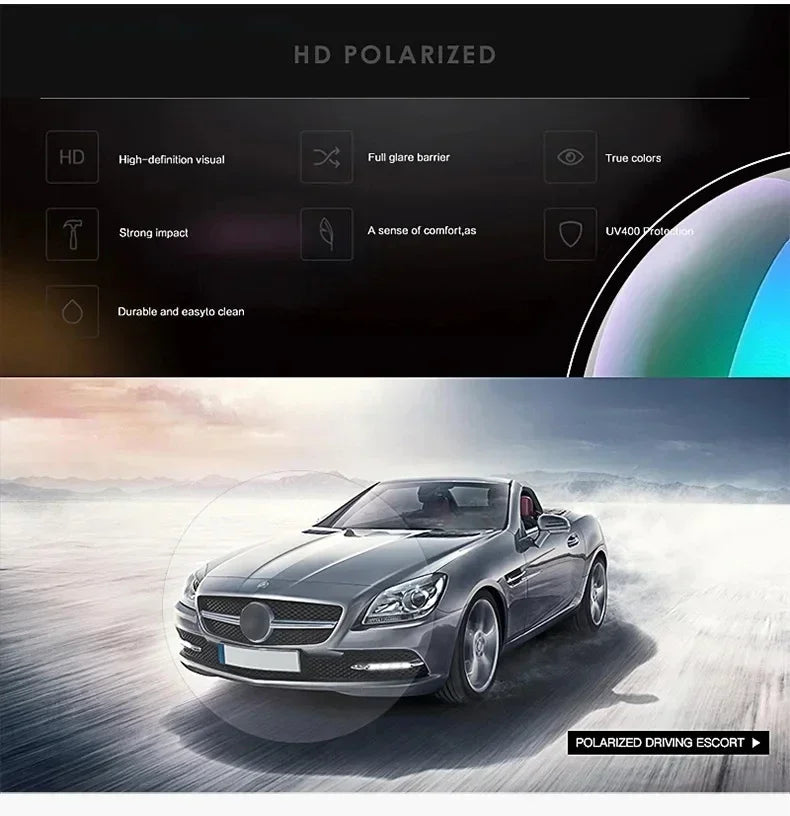 Unisex Polarized Sunglasses UV400 Outdoor Sports Protective Fashion Sunglasses for Hunting Fishing Driving And Cycling Suncollections