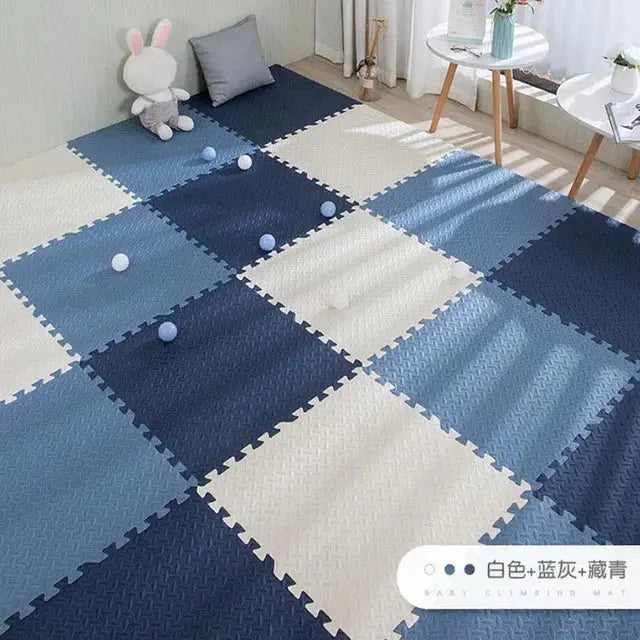 16pcs Foam Baby Play Mat Puzzle Mat Kids Interlocking Exercise Tiles Rugs Puzzle Floor Tiles Toy Carpet Soft Carpet 30*30*1cm Suncollections
