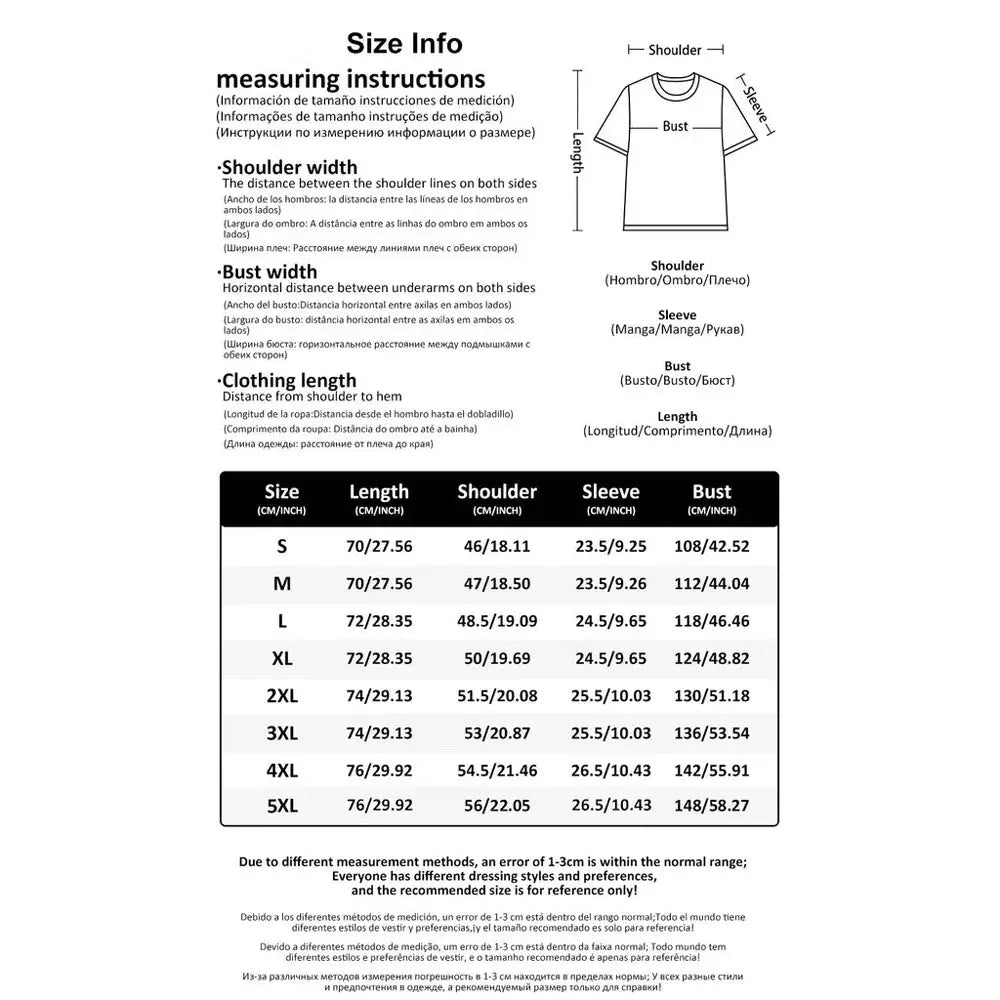 Summer Men's Streetwear Casual O-Neck Oversized Loose Plus Size Cross Creative Printed Sports Round Neck Short Sleeved T-Shirt - Suncollections