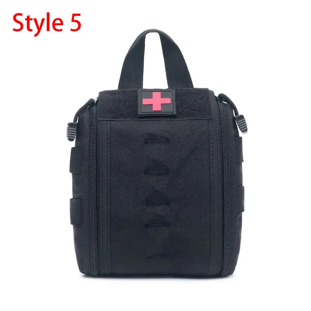 Ophidian IFAK EDC Bag Waist Belt Pack Hunting Vest Emergency Tools Pack Outdoor Medical First Aid Kit Camping Survival Pouch - Suncollections