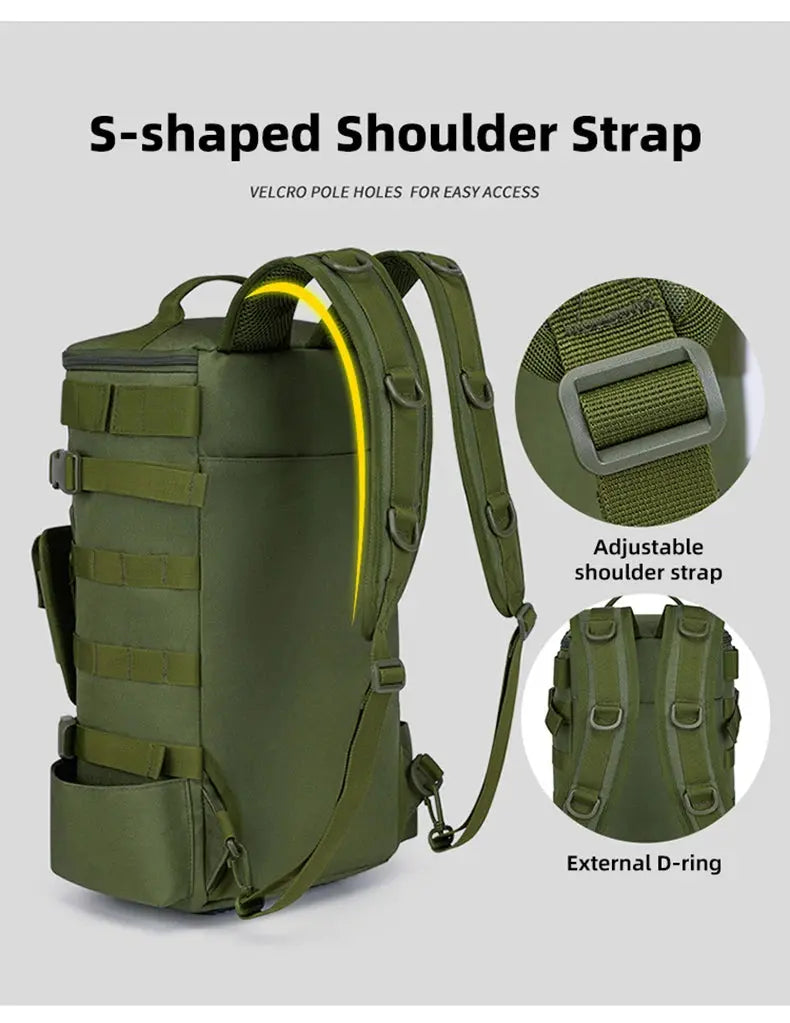 Fishing Backpack Tackle Bag with Rod Holders - Suncollections